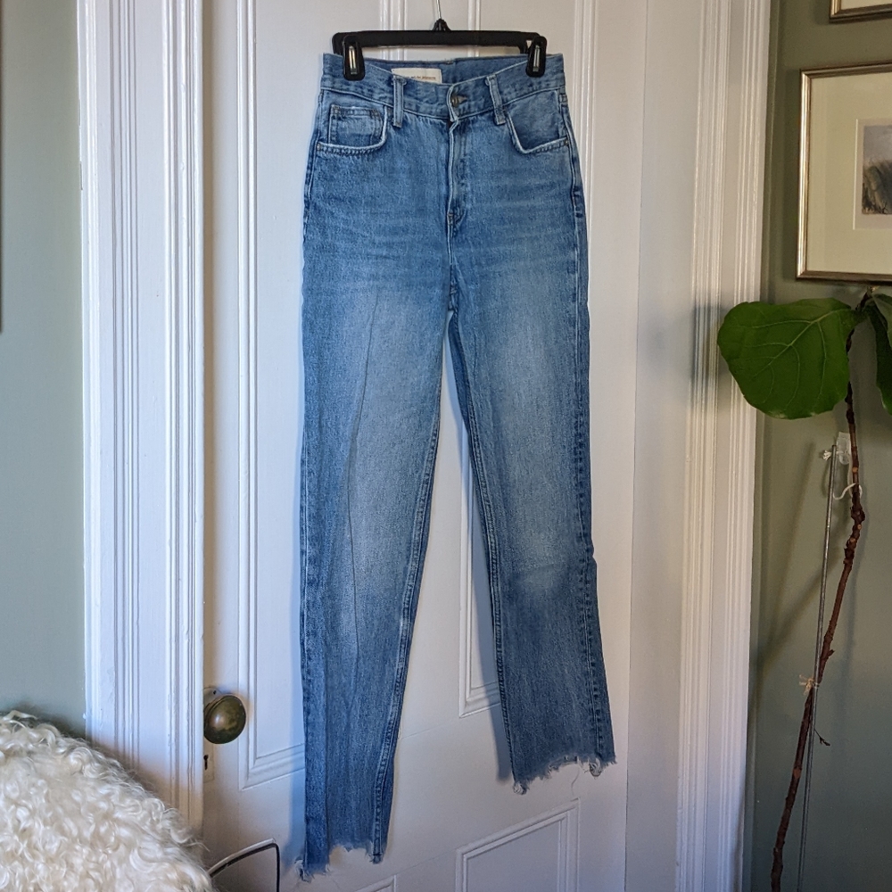Pilcro and the letterpress High Waisted Jeans